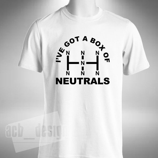 

2019 new fashion tee shirt i've got a box of neutrals men's t-shirt funny kravitz summer t-shirt