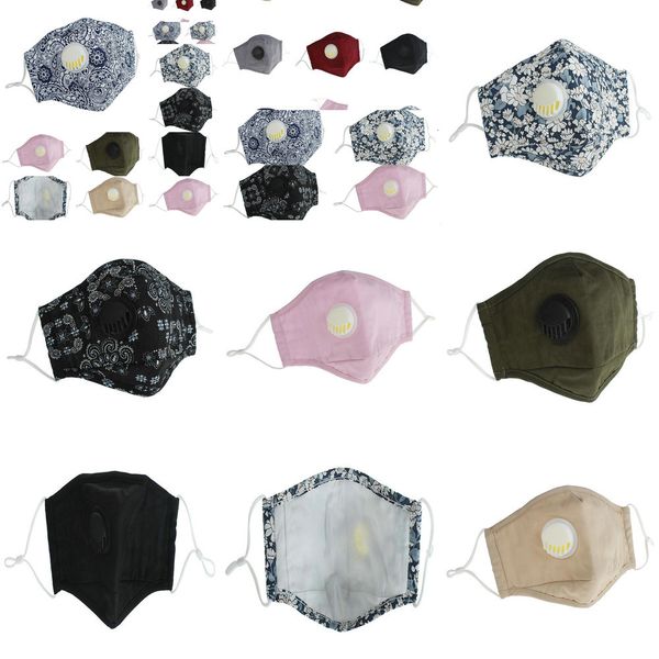 

washable reusable anti-dust face pm2.5 mask 2020 new masks valve protective cotton faceog6n