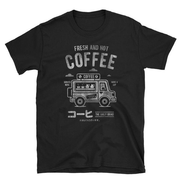 

2019 new mens t shirts coffee van retro vintage inspired men's t-shirt 100% cotton brand new t-shirts