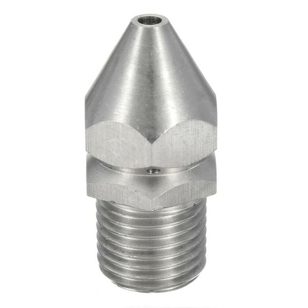 

tool male thread rotary cleaning nozzle high pressure drain pipe stainless steel