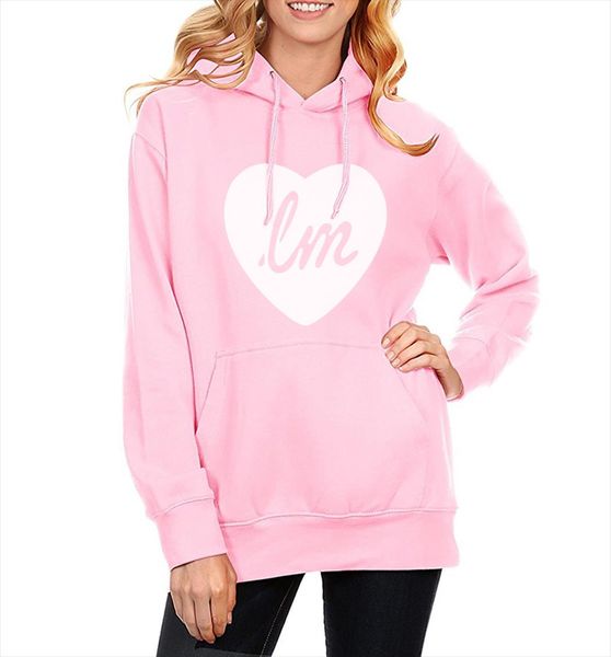 

little mix любовь сердце женщин способа толстовки толстовка нового прибытие ватка зима фуфайка tracksuit harajuku kawaii, Black