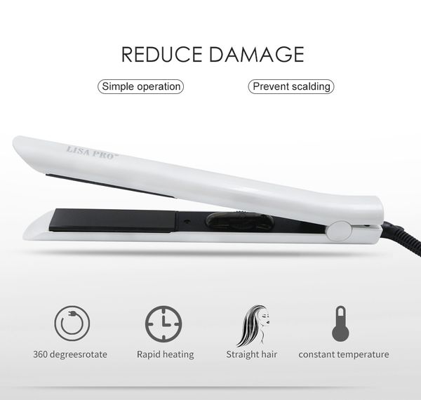 

Hair barber shop dedicated straight clip straight hair straightener ceramic electric splint pull straight hair bangs ion clip