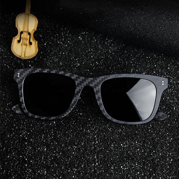 

polarized carbon fiber outdoor sunglasses, Silver
