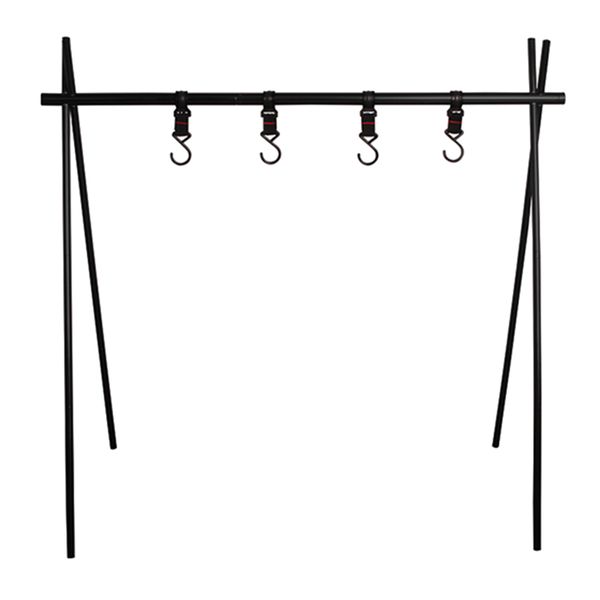 

aluminum alloy hanging rack 8kg outdoor camping triangular cookware rack
