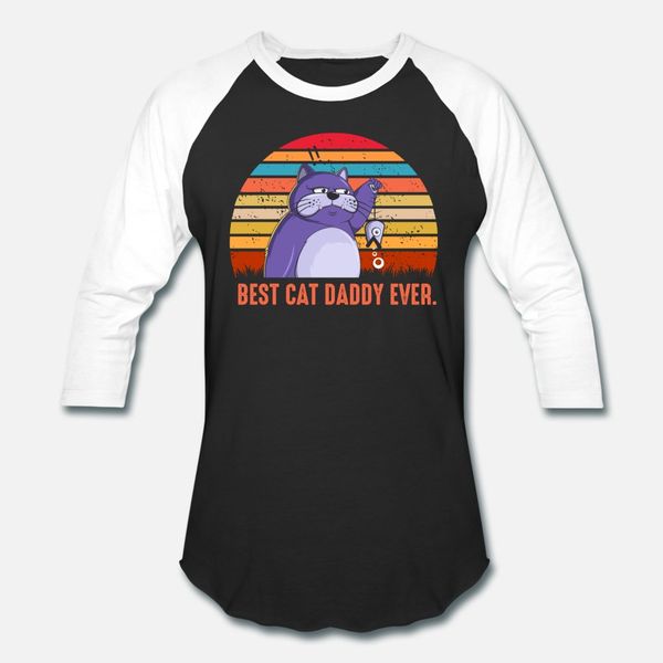 

cat daddy ever t shirt men custom cotton size s-3xl outfit fit breathable summer style kawaii shirt