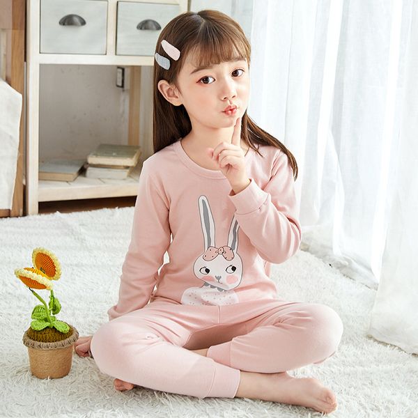 

new autumn baby girl clothes pajamas sets boys pyjamas kids homewear cotton nightwear children's pijamas suit long-sleeves pants, Blue;red