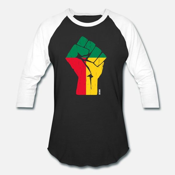 

team benin flag t shirt men printing 100% cotton crew neck gents sunlight comfortable summer style family shirt