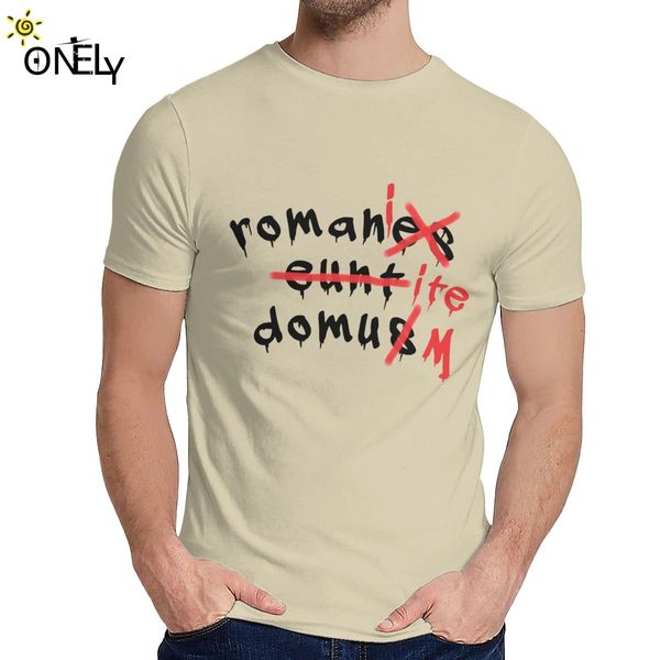 

мода streetwear romani ite domum жизнь брайана тенниска мужской monty python стильный большой одежды классический круглый шею