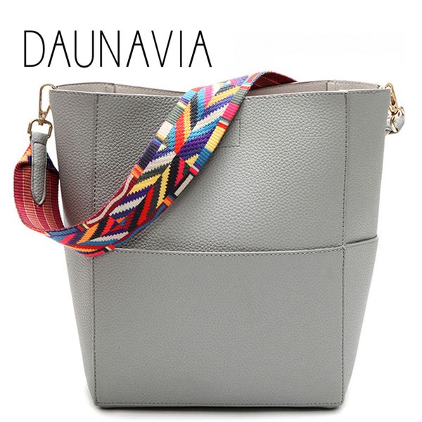 

daunavia designer women bag pu leather handbags with strap shoulder bag handbag large capacity cross body pockets