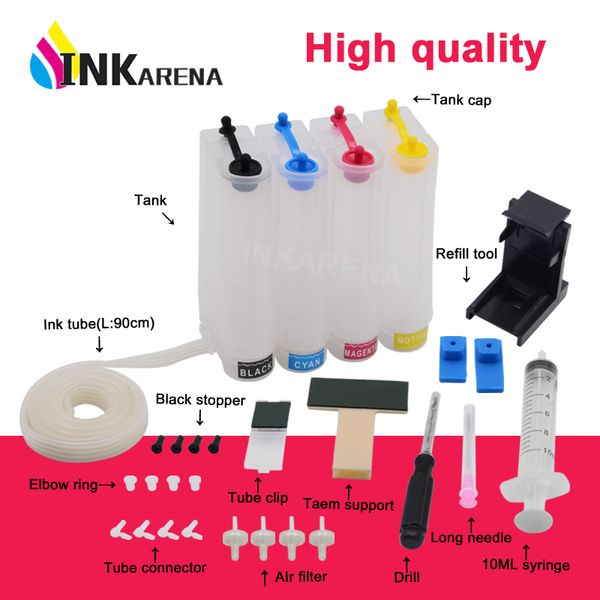 

continuous ink supply systems universal 4 color ciss kit tank with accessories for canon pg-510 cl-511 printer pixma mp230 240 250 260 270 2