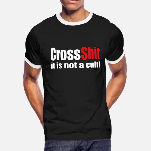 

crossshit not a cult t shirt men designing short sleeve s-xxxl vintage famous fashion spring autumn pictures shirt