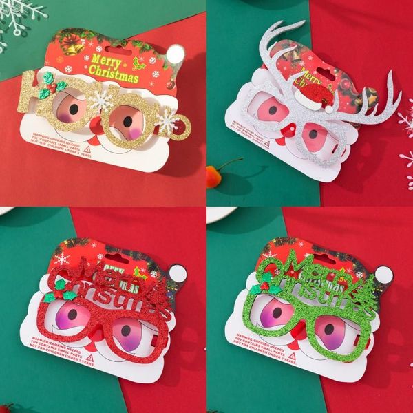 

merry christmas frame eyewear kids christmas costume glasses frame merry xmas spectacle frame glasses pgraphy props dhb1003