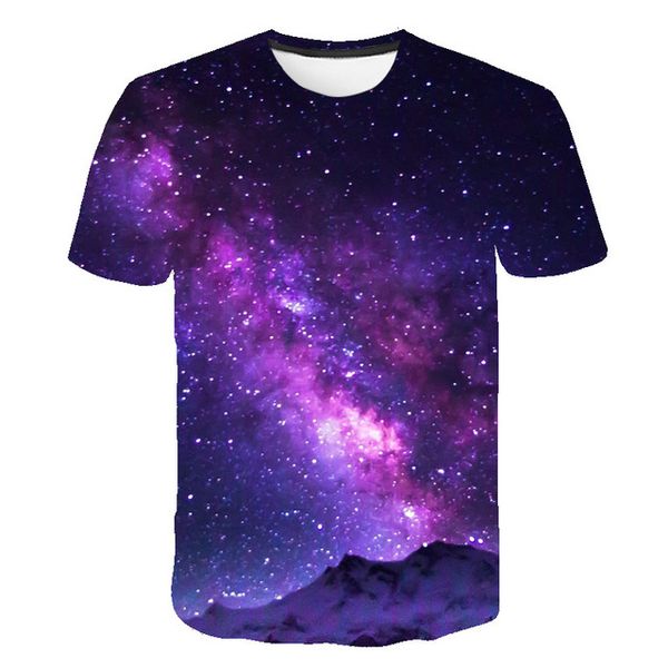 

magic stars galaxy male 3d print shirts harajuku oversized plus size men clothing