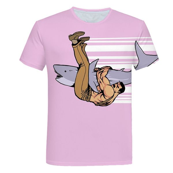 

o collar unicorn men colorful horse animal cool mens 3d print shirts humor hippie funny men clothing