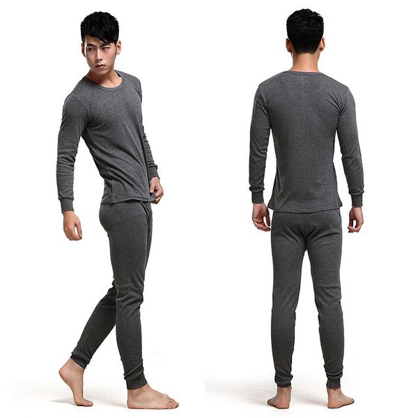 

Thick Winter Underwear Long Johns Thermal Clothing Thermal Underwear Sets Winter Warm Men, Black;white