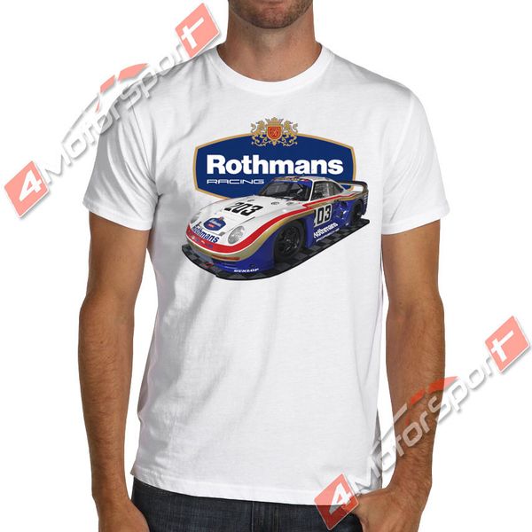 

2019 fashion 1986 961 classic racings car t-shirt group b imsa tee shirt