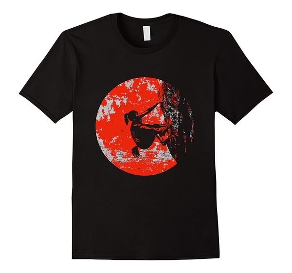 

2019 new summer casual tee shirt cool rock climb tee shirt funny t-shirt