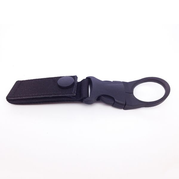 

edc outdoor tactical nylon webbing bottle hanging buckle multifunctional portable water bottle quickdraw for hiking