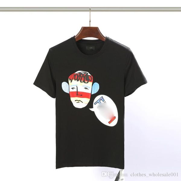 

20fw mens женщин дизайнер футболки luxury fend tshirt весна мужчины street letter printed мода 3d tee tops обувь сумки куртки брюки 20, White;black
