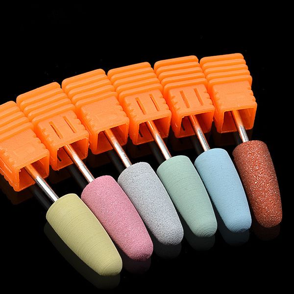 

1pcs silicone nail drill bits machine accessory replacement electric manicure drill pedicure gel polish removal files nail tool