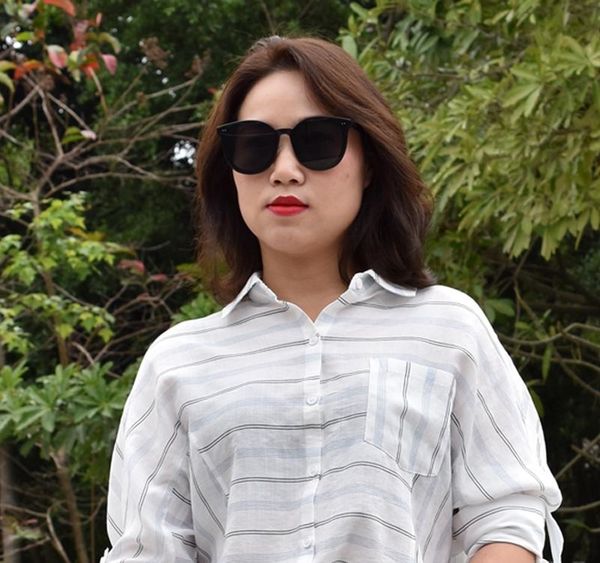 

2020 новая мода brand женщин солнцезащитные очки ацетат поляризованные uv400 круглые мужские солнечные очки нежными solo sungalsses women03, White;black