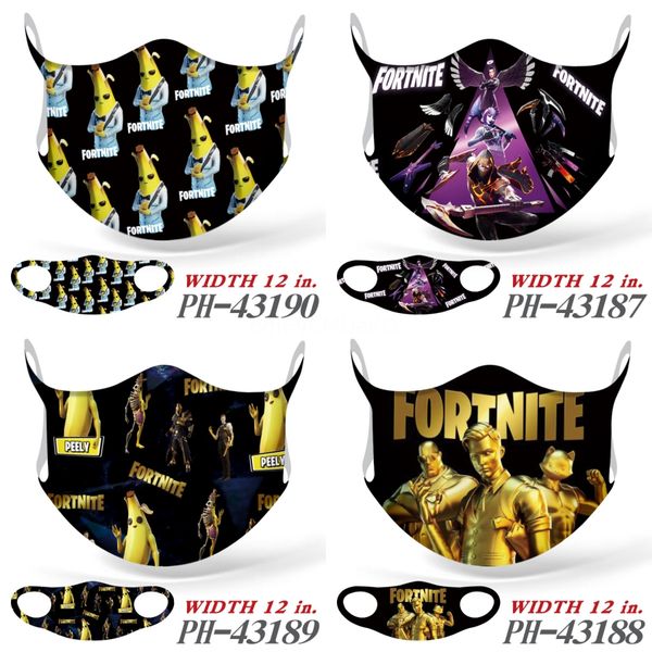 

designer face mask mouth face mask cotton dustproof mouth face mask anime cartoon women men muffle#788, Black