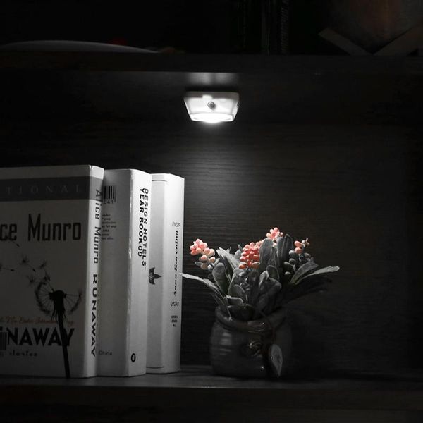 

cool white atmosphere kitchen bathroom home wall adjustable touch light night lights