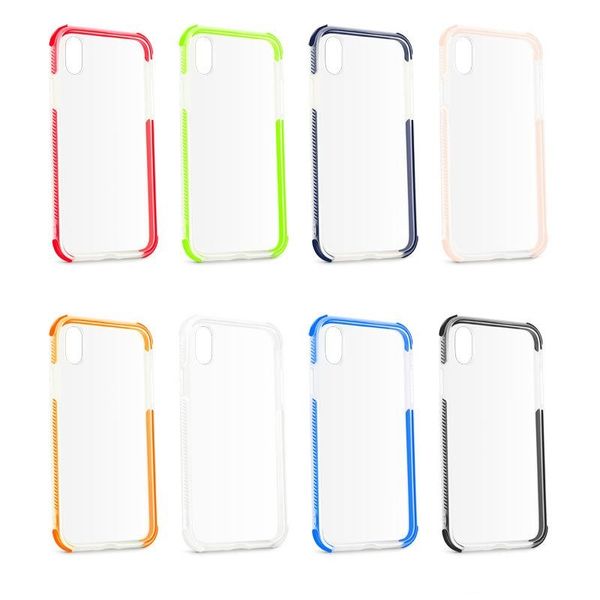 

shockproof hybrid dual layer tpu protective case for iphone x xr xs max 8 7 6 plus tpu tpe 2in1 cover support wireless charger