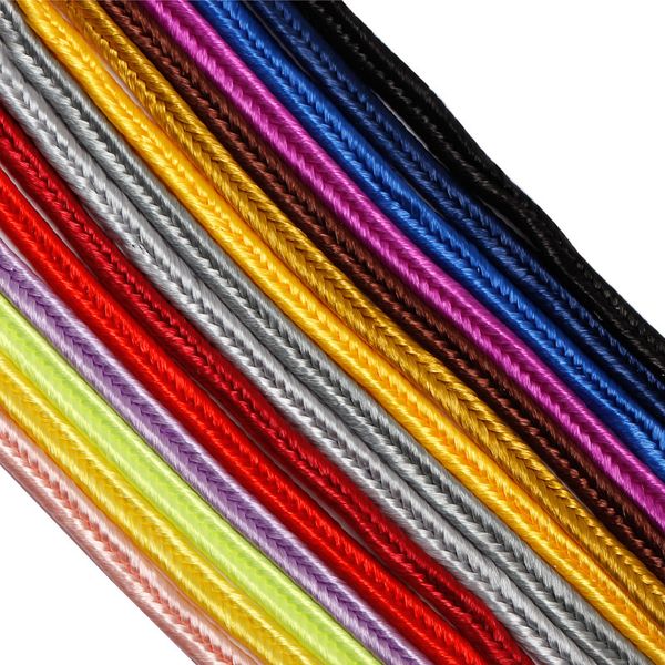 

30meters (33 yard) 3mm colors nylon cord chinese knot snake belly cords for diy beading jewelry handmade braided material