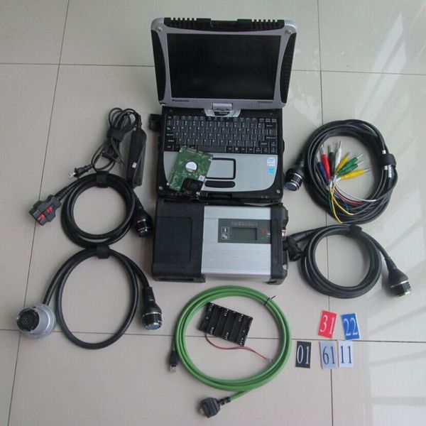 

mb star c5 diagnostic tool with 2020.06 software hdd installed in cf 19 lapfull set ready to use super