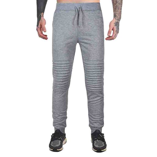 

new 2020 autumn winter casual joggers solid way sweatpants elastic waist hip hop leg beam foot harem pants, Black