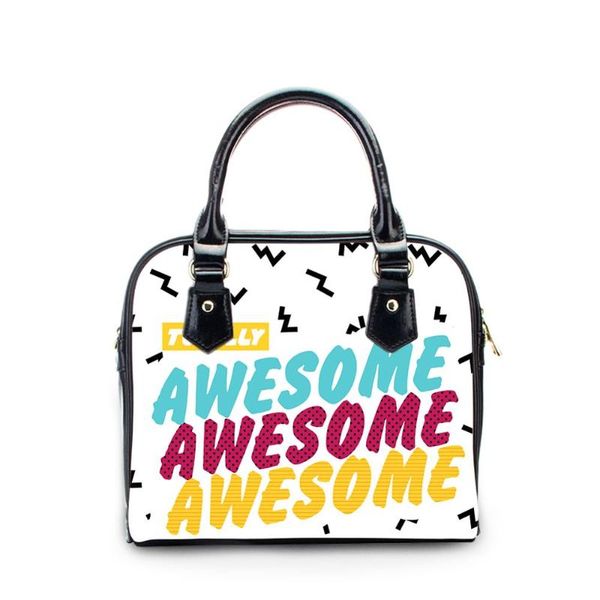 

cusotm dots awesome print handbag women luxury hand bag totes ladies pu leather shoulder crossbody bag feminine