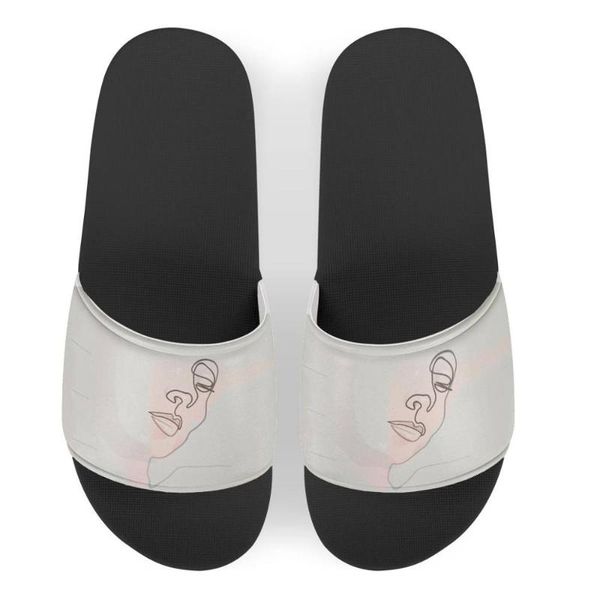 

наглядно девушка аватар эскиз шаблон гибка подошва произвольной тапочки изысканный дама слайд сандалия плоских customized тапочки