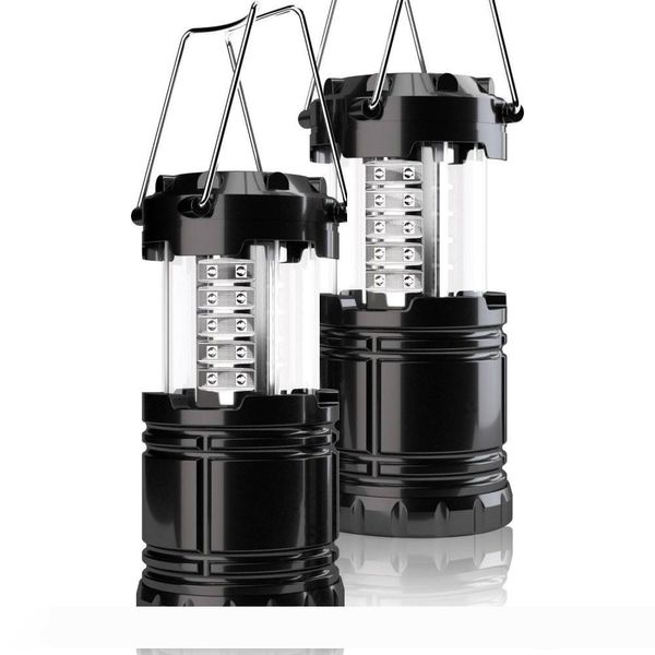 

led camping lantern flashlights survival kit for hurricane emergency storm outages outdoor portable lantern collapsible camping tents light