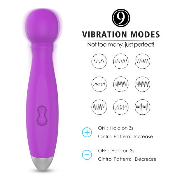 

toys 9 proof vibrators for rechargeable couples massager massager women wand magic usb spot toys g speed body av water vibrat gtma