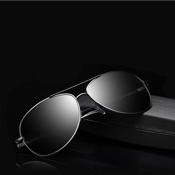 

myt_0302 men polarized sunglasses retro male aviation sung glasses polit driving glasses hd eyewear uv400, White;black