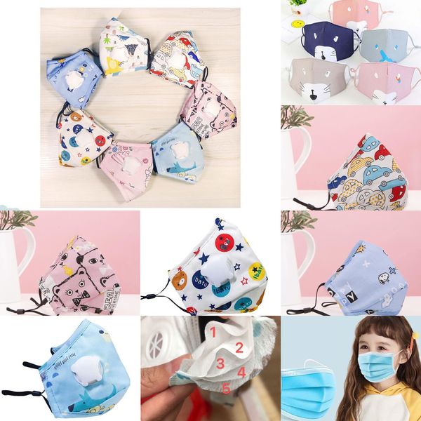 

with quality children layers 5 breathing valve face mask anti-splash dust washable re shja abog1
