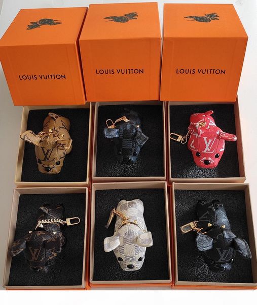 

2019 old peanut keychain fashion law dogs men and women bags backpacks ornaments creative car bag keychain waje85a, Silver