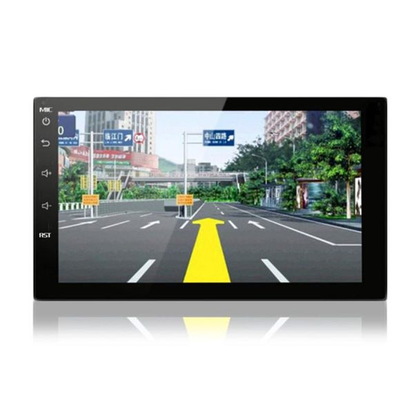 

7 inch car gps navigation 1080p hd intelligent automobile navigators with rear view camera for android system