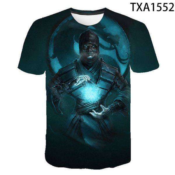 

new mortal kombat clothing street trend fun wild 3d print shirts funny anime hentai men clothing