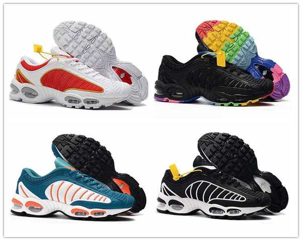 

2020 new original mens tn tailwind 4 kpu running shoes black yellow green sports chaussure homme tn sports sneakers size us 7-13