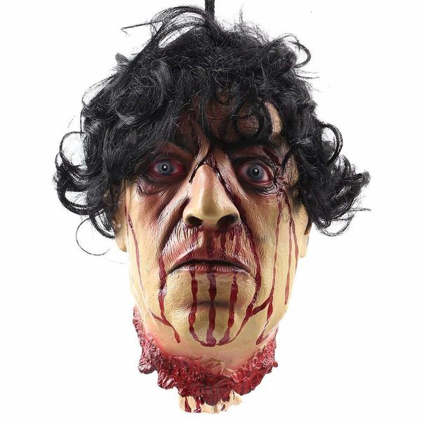 

halloween horror props bloody hand haunted house party decoration scary zombie heads bloody