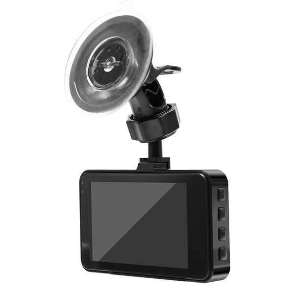 

traffic recorder dual lens vehicle dvr full hd 1080p 3 inch ips front+rear video recorder g sensor 2 million pixels driving reco car dvr