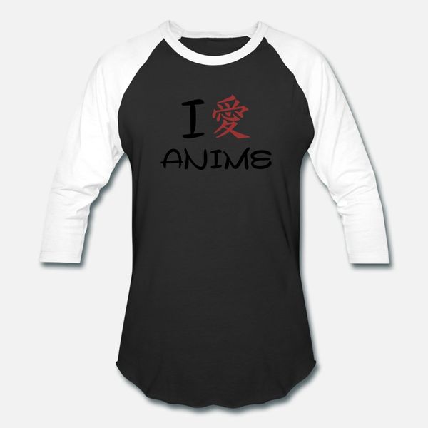 

i love anime t shirt men personalized cotton s-xxxl pictures cute comfortable spring autumn leisure shirt