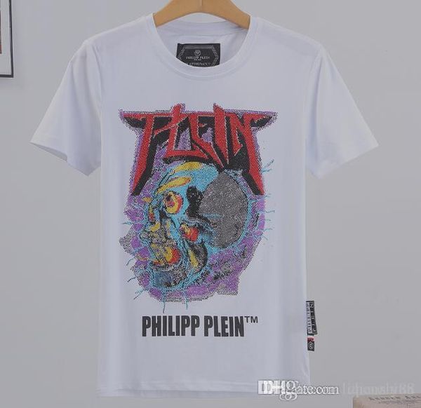 

новые мужские футболки с короткими рукавами хлопка черепа печать футболка вокруг шеи тонкой футболка мужской моды пуловеры скейтборда топ g8, White;black