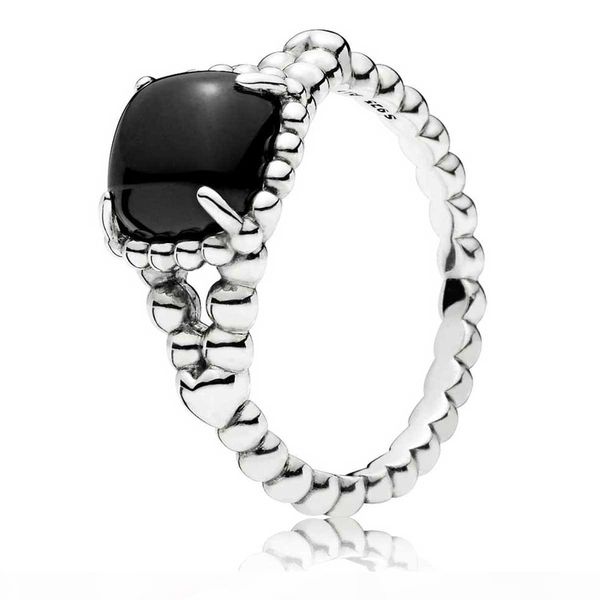 

925 sterling silver black vibrant spirit ring fit pandora шарм ювелирные изделия обручальные обручальные любители моды кольцо для женщин