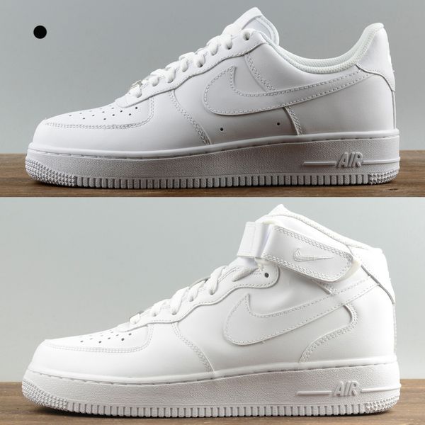 

designer sneakers women men for ce 1 one low high 07 af1 chaussures fashion sports skateboard shoes all white cheap