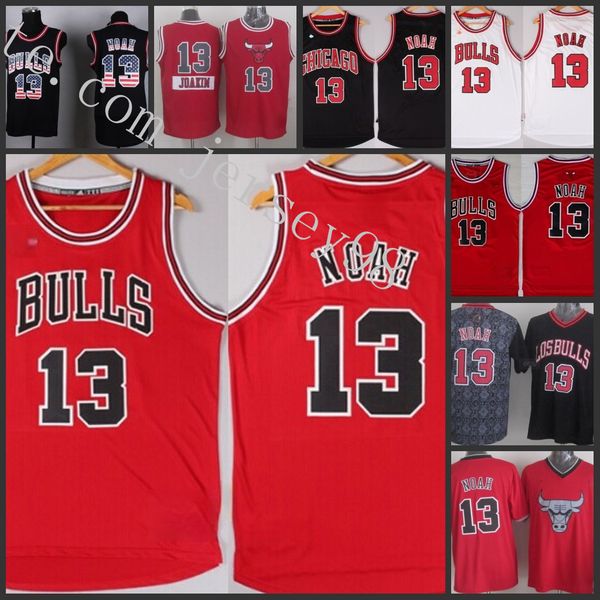 

chicago bulls black #13 joakim noah green nba salute to service jersey