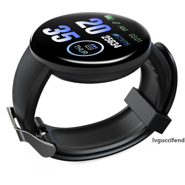 

bluetooth d18 smart watch heart rate monitor passometer calories blood pressure fitness tracker alarm clock ip67 waterproof smart bracelet