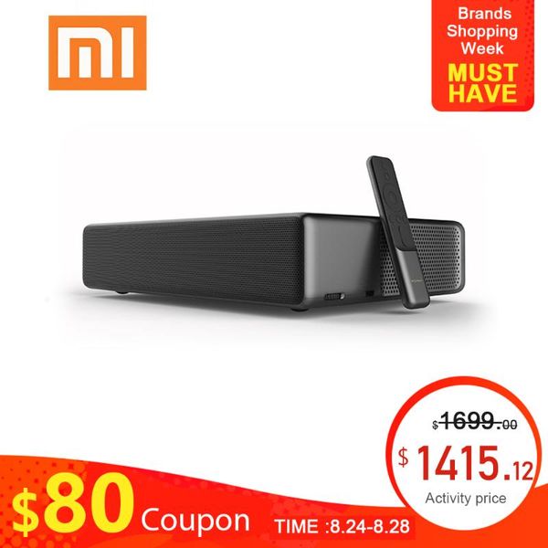 

fengmi wemax one 1080p laser projector dlp 1688ansi lumen 2+16gb android wifi support 4k projector home theater hdmi